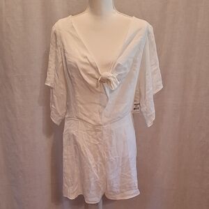 Lisa & Lucy of New York White Women's Romper NWT